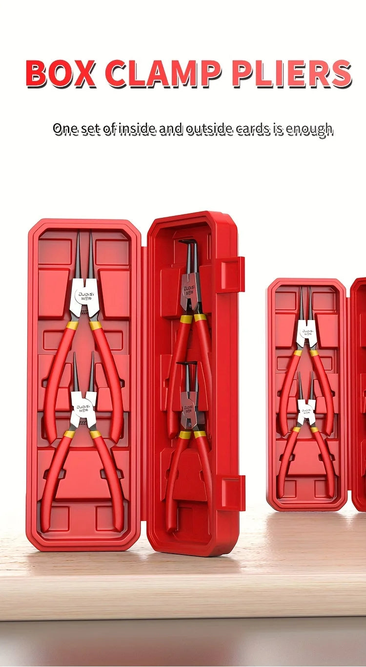 Oudisi Multi-function Retaining Ring Pliers Set - Universal Circlip Tool
