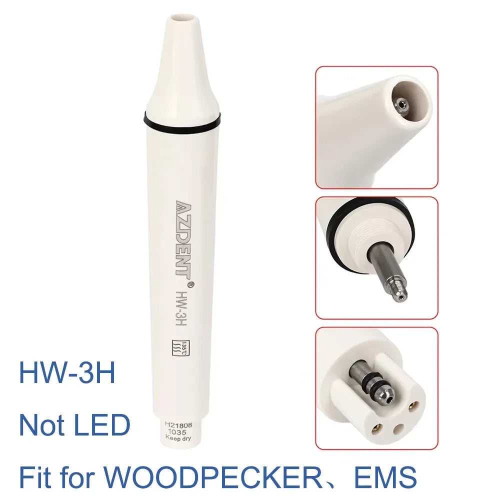 Azdent dentalne ultradźwiękowe końcówki do scalera piezo – sterylizowane w 135°, kompatybilne z satelec, dte, woodpecker, ems, vrn