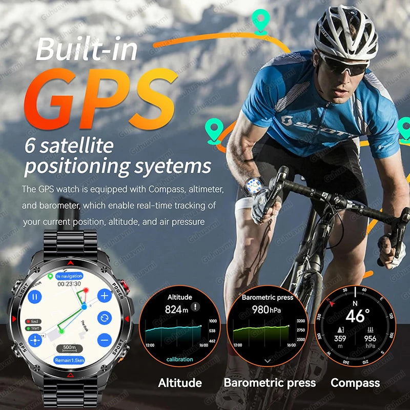 Zegarek vabena 2025 gps z mapami | nawigacja i fitness dla kobiet i mężczyzn