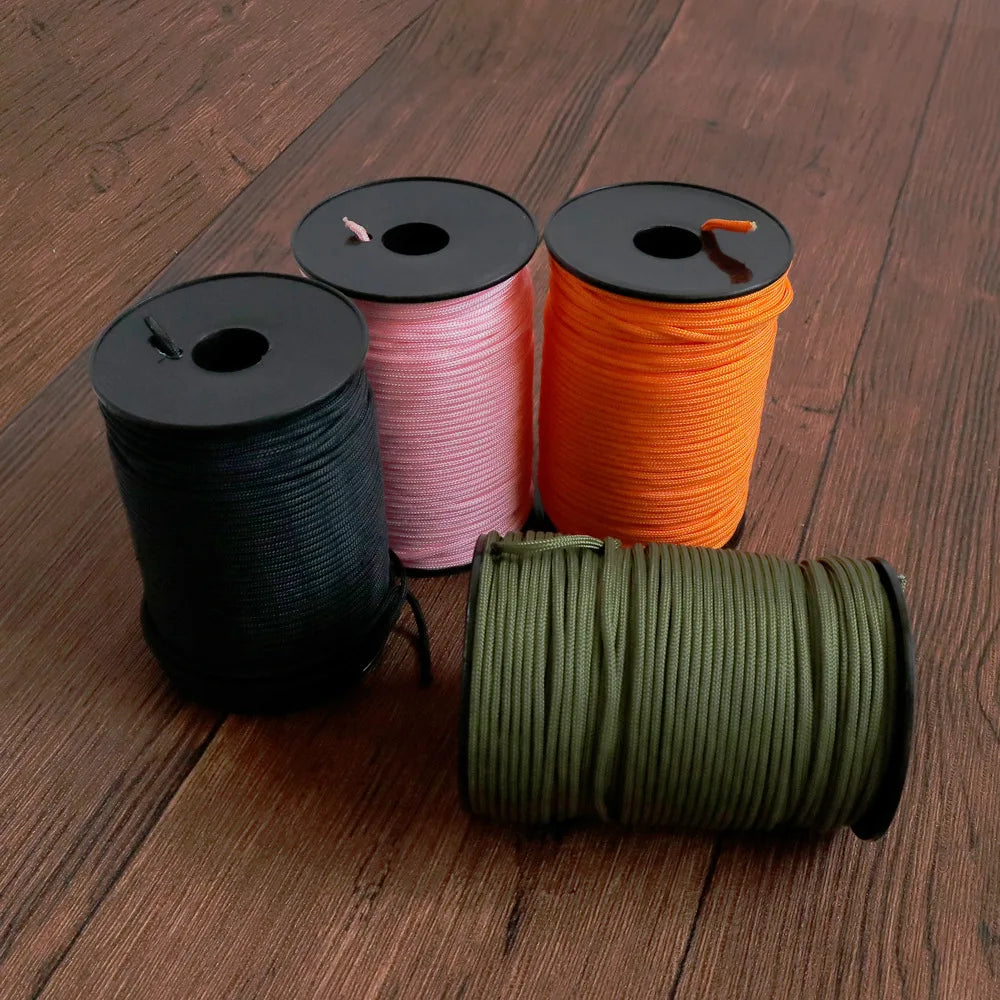 Linka paracord survivalowa vabena 100m 3mm 5-rdzeniowa - do kempingu i namiotów