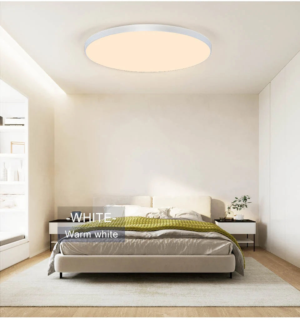 MARPOU Dimmable LED Ceiling Lamp - Modern Bedroom Lighting