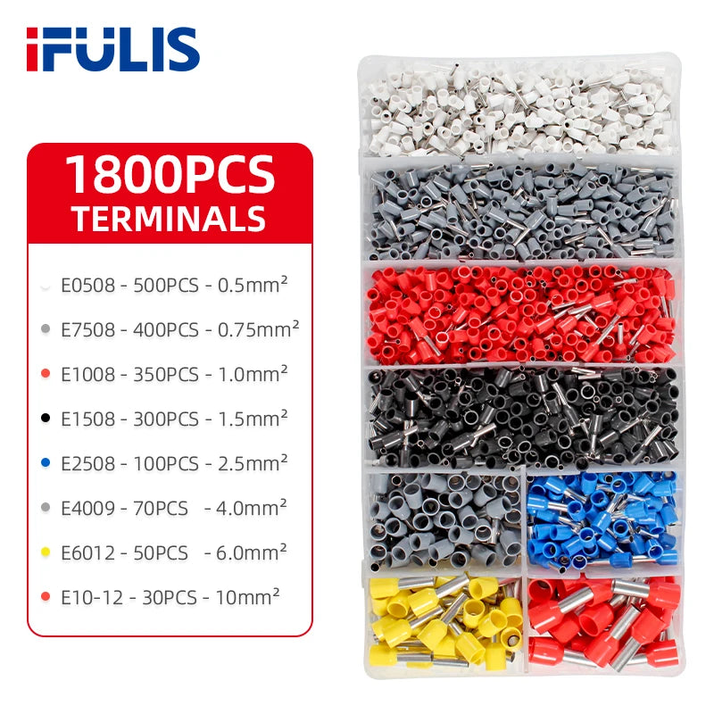 IFULIS HSC8 Precision Tubular Terminal Crimping Pliers 16mm² – Reliable Electrical Connections