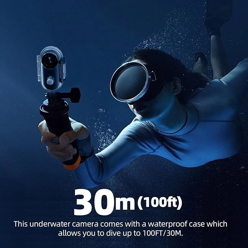 Vabena mini kamera akcji 4k – wodoodporna kamera pov do przygód