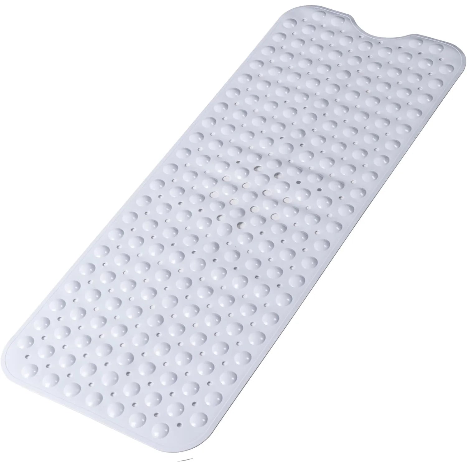 Długa mata kąpielowa z motywem kreskówkowym - antypoślizgowa mata pod prysznic 40x100cm z przyssawkami i otworami drenażowymi