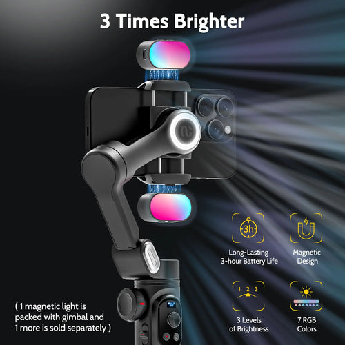 AOCHUAN Smart Xpro: Professional 3-Axis Smartphone Gimbal for Creators
