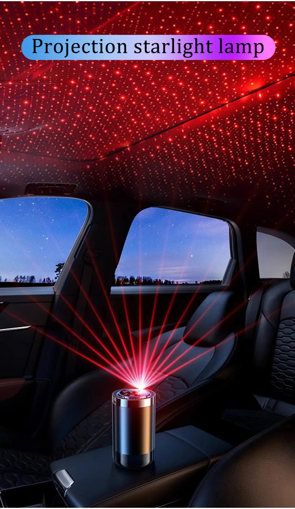 Dyfuzor zapachowy do samochodu vabena – ładowalny, kolorowy i bezprzewodowy