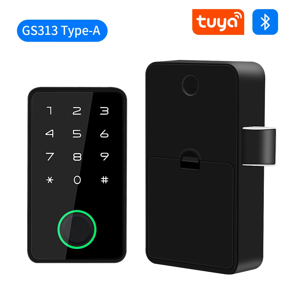 Invisible Biometric Drawer Lock - Smart Bluetooth & IC Card Security