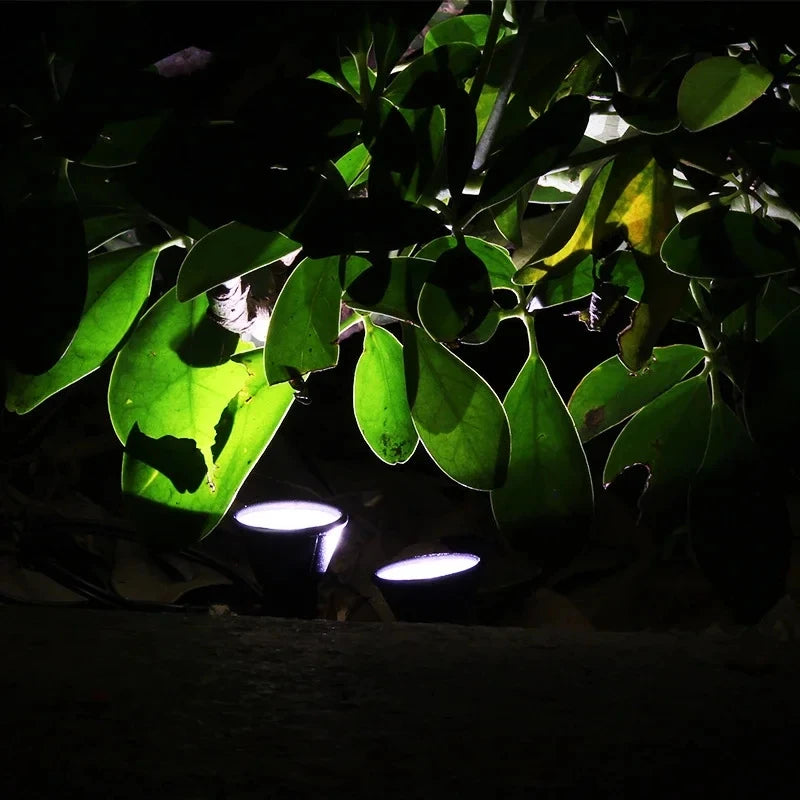 10-w-1 solarne lampy ogrodowe rgb - wodoodporne reflektory zewnętrzne ip65