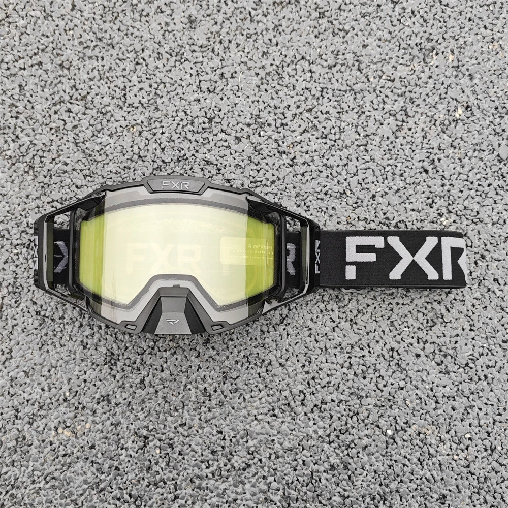 Fxr gogle motocrossowe hd soczewka przeciwmgielna mx mtb okulary na motocykl terenowy