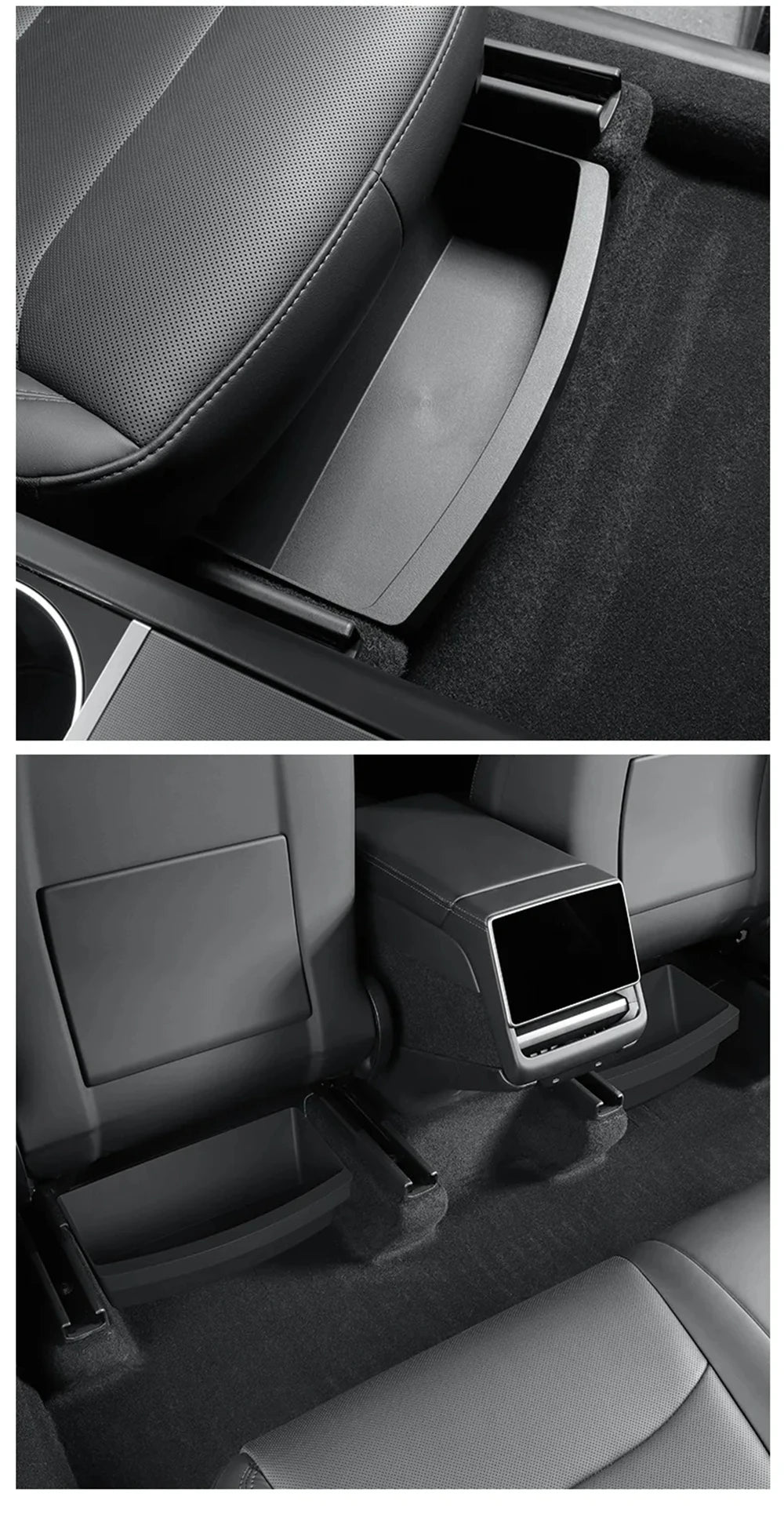 Organizer pod fotel do tesli model y juniper 2025-2026