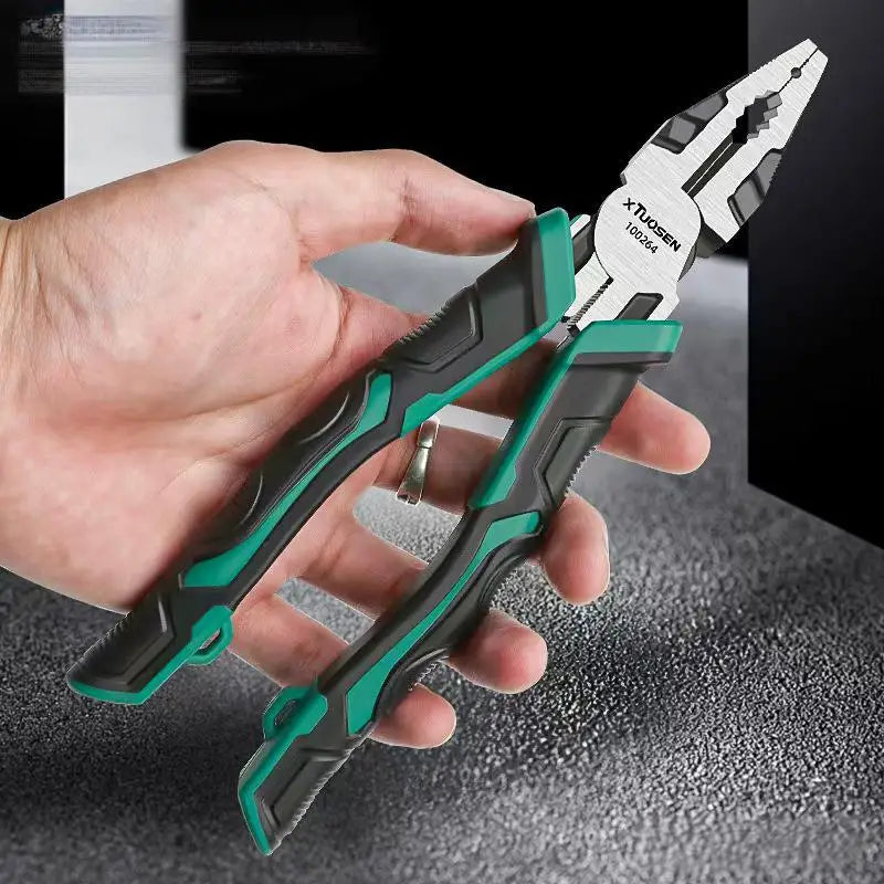 9-Inch Heavy Duty Wire Cutter | Precision Needle Nose Pliers