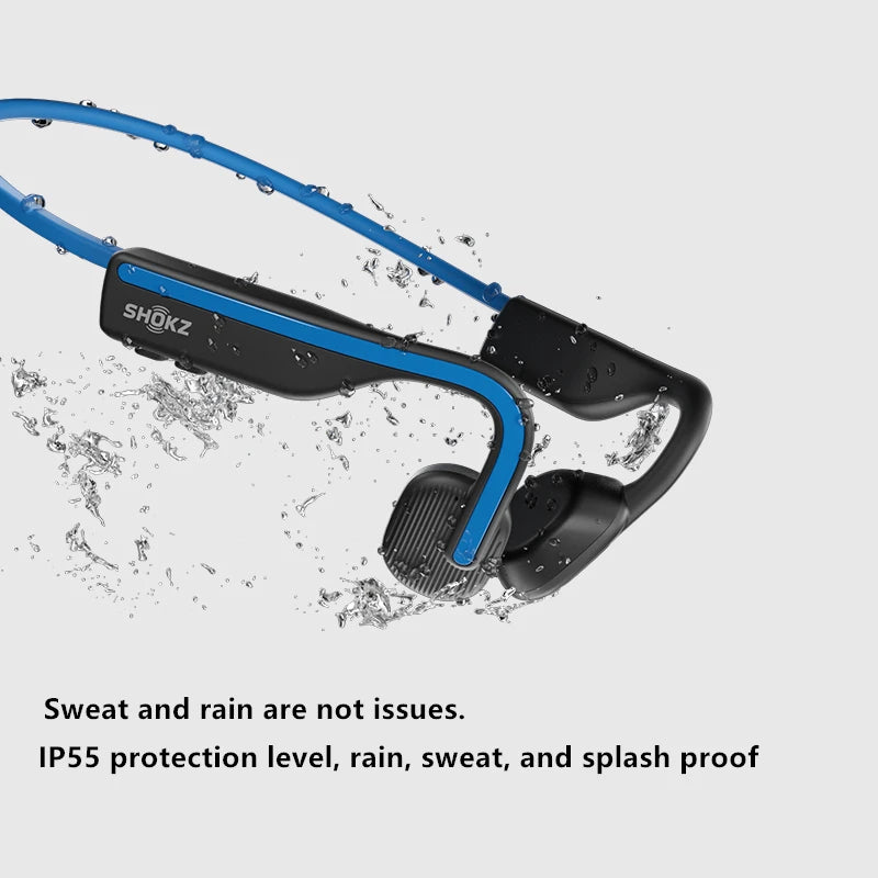 Słuchawki sportowe shokz openmove s661 z przewodnictwem kostnym - bezprzewodowy zestaw ip55